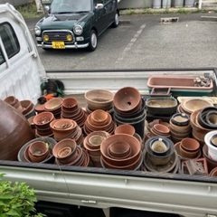 植木鉢各種　多数の画像