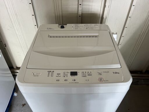 ヤマダ電機 全自動　洗濯機 7kg YWM-T70H1 2021年製