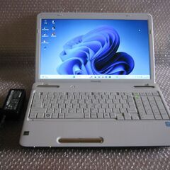 超超美品 起動約 25秒 Windows11 Home 64bit 新品SSD 512GB メモリ8GB SDカード HDMI Wifi Office365 DVDマルチ テンキー 光沢液晶