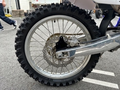 YAMAHA WR400F CH02W 鉄フレーム (HAMA works) 東海学園前のヤマハの