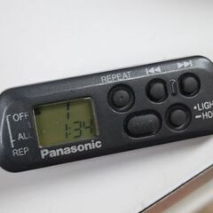 Panasonic ポータブルCDプレイヤー SL-S480 シルバー 動作確認済み パナソニック 持ち運び 札幌市 清田区 平岡の画像
