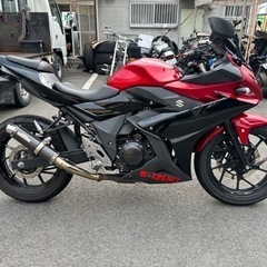 GSX-250R 中古車 黒赤 