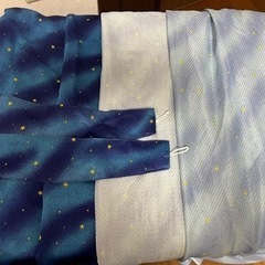 星柄　カーテン4枚セット