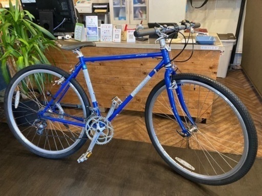 【SALE！通常価格より¥1000引き！RITEWAY Sonoma】700×38c 2×8速クロスバイク　ブルー　名古屋プレミアム商品券×金鯱マネー参加店舗