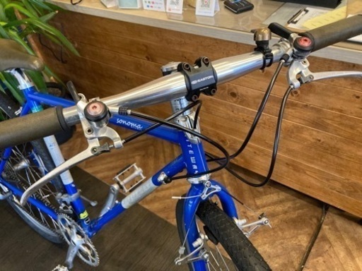 【SALE！通常価格より¥1000引き！RITEWAY Sonoma】700×38c 2×8速クロスバイク　ブルー　名古屋プレミアム商