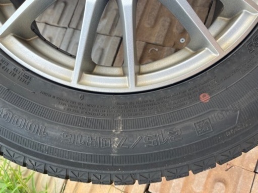 【値下げしました】スタッドレス　ホイールセット　215/70R16 ICE NAVI SUV