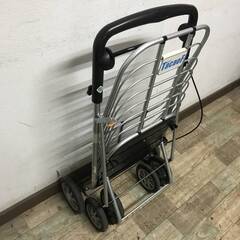 🔷🔶🔷ut12/26 幸和製作所 テイコブ　ワゴン　TacaoF　ブラック ショッピングカート　シルバーカー　手押し車 歩行器 歩行補助 福祉〇🔷🔶🔷の画像