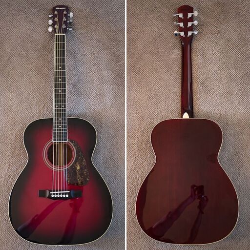 【お取置き中】MORRIS F-02RS チューナー＆カポ付属