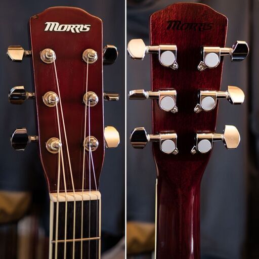 【お取置き中】MORRIS F-02RS チューナー＆カポ付属 お取置き中】MORRIS F-02RS チューナー＆カポ付属