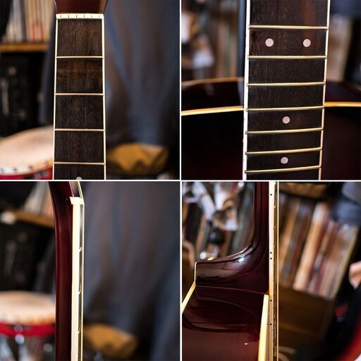 お取置き中】MORRIS F-02RS チューナー＆カポ付属