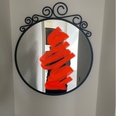 壁掛けミラーの画像