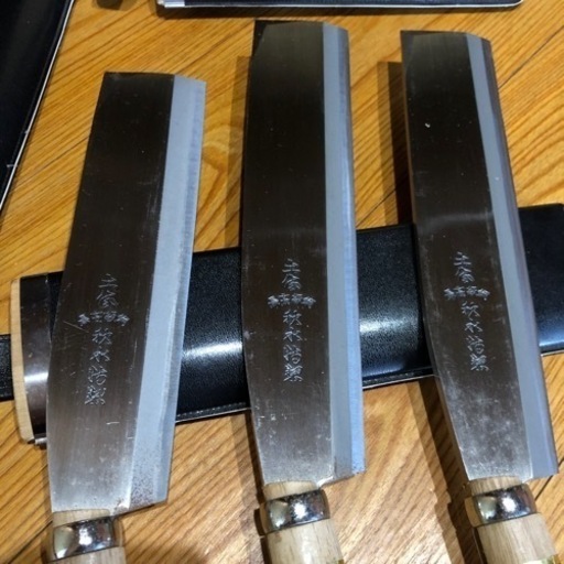 土佐鉈、新品３本まとめて