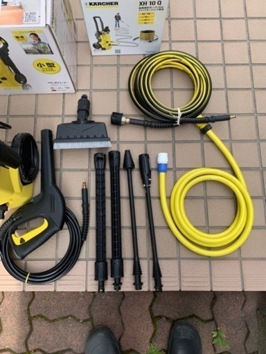 ケルヒャー 家庭用 高圧洗浄機  K2.900 サイレント  動作確認済み 中古美品　延長ホース10M付き