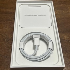 【iPhone13純正品】typeＣケーブル箱付き