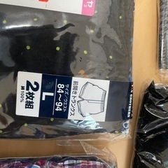 新品未開封or開封済み未使用、男性用トランクス　Lサイズの画像