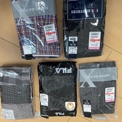 新品未開封or開封済み未使用、男性用トランクス　Lサイズの画像