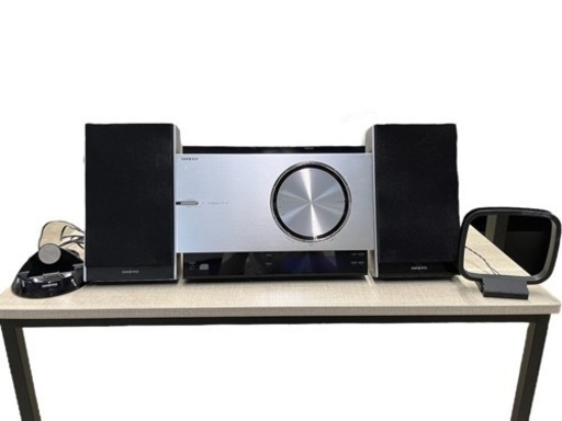 NO.867《お値下げ中!!》【2007年製】ONKYO CDレシーバー・スピーカー・RIドックセット CR-T1X・D-T1X・DS-A1X