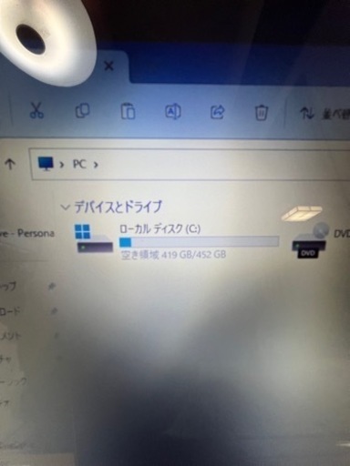 TOSHIBA パソコン譲ります。