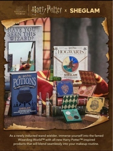 公式非売品Harry Potter×SHEGLAM ハリーポッター SHEIN