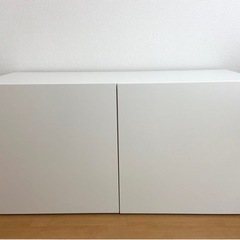IKEAイケア BESTÅ ベストー 収納コンビネーション 扉付...