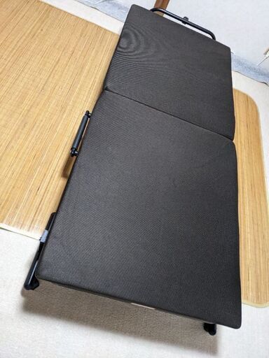 25日まで　新品未使用　ニトリ折りたたみベッド組立済