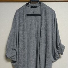 カーディガン グレー