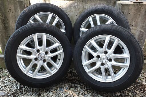 傷少 R14x5.5J-42 4H100 175/62R14 82S ダンロップDIGI-TYRE EC202 4本セット