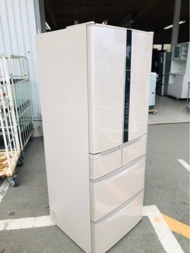 北九州市内配送無料　保証付き　日立 HITACHI R-F520D T [真空チルドFS冷蔵庫 （517L・フレンチドア） 6ドア ソフトブラウン]