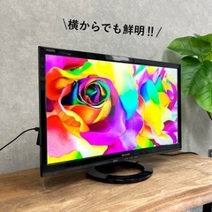 ☑︎ご成約済み🤝 SHARP AQUOS 薄型テレビ 22型✨ フルHD⭕️ 配送無料🚛の画像