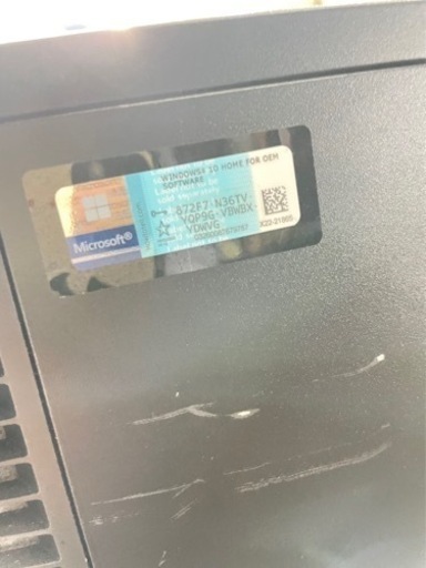 sycom デスクトップパソコンモニター付き