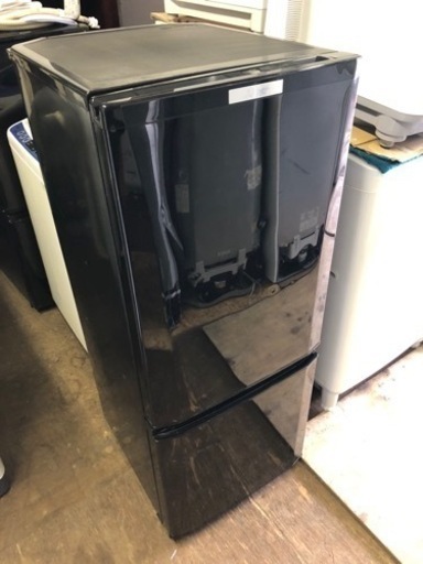 福岡市内配送無料　三菱 2ドア冷蔵庫（146L） MR-P15Z-B サファイアブラック