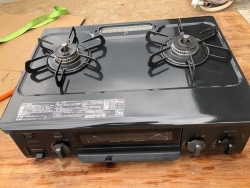 配送可能　パロマ 片面焼きグリル テーブルコンロ 56cmタイプ (左強火) (ブラック) (プロパンガス用) PA-S71B-L-LP