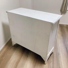 【12/13まで】ヴィンテージ風 チェスト キャビネットの画像