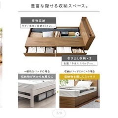 ベットフレームの画像