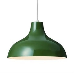 無印 ペンダントライトL グリーン直径36cm MJ-PAL2-GRの画像