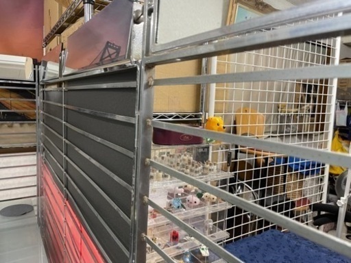 据置型 バタフライ式大型アクセサリーパネルラック