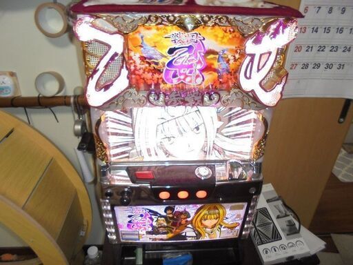 スロット　戦国乙女　西国参戦編　不要機付きで静かに遊べます