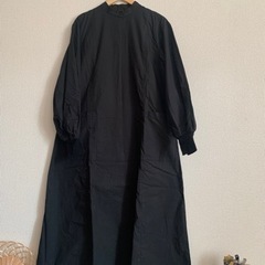 mici リブスリーブドレス