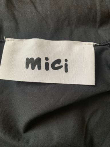 mici リブスリーブドレス