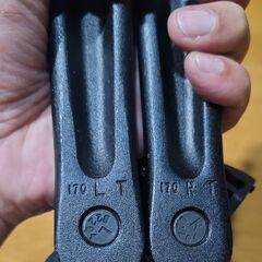 使用回数4回！クランクアーム 170mm＋ペダル セット 中古の画像