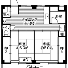 ◆敷金・礼金が無料！◆ビレッジハウス鎌ヶ谷3号棟 (203号室)