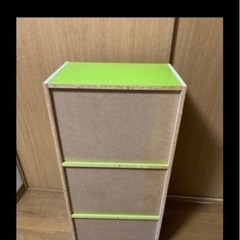 カラーボックス 黄緑の画像