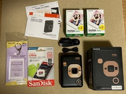 新品　チェキ　instax mini liplay