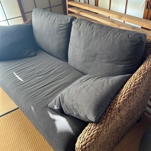 ロコ　2人がけ RUKO ルコ 2人掛けソファ(2P) ライトブルー 幅123cm | ロココ調家具