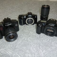 ★一眼レフ3台セット（ キヤノン Canon と ミノルタ MI...