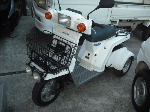 難あり HONDA GYRO X ジャイロ X Fi (TD02) ホワイト ・インジェクション
