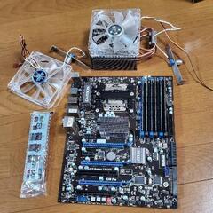 core i7　メモリ12GB　マザーボード　CPUクーラー