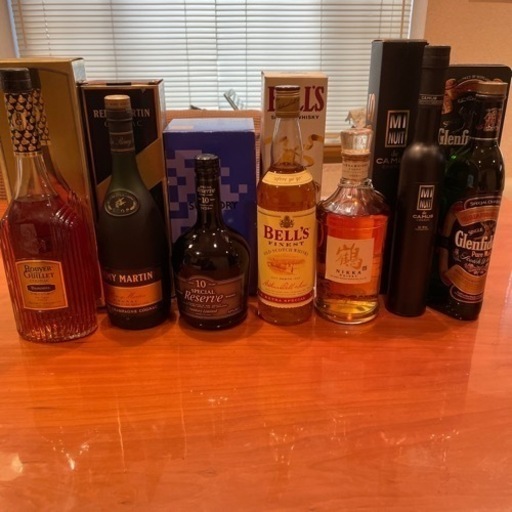 ウィスキー7本セット