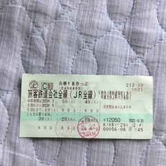 青春18切符の中古が安い！激安で譲ります・無料であげます(14