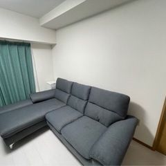 土曜日に取りに来れる方！ソファ　カウチ　3人掛け